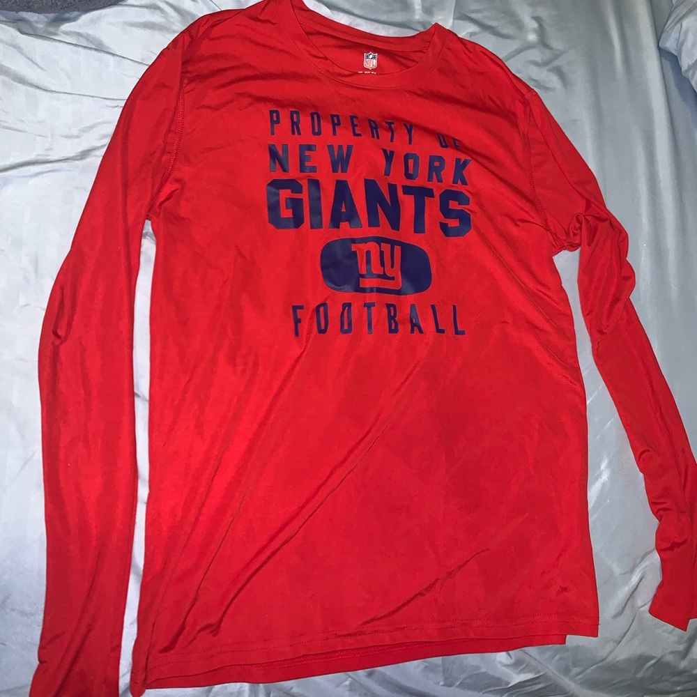 XLG kids size giants long sleeve T